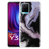 Hoesje geschikt voor vivo Y33s - Liquid Marble