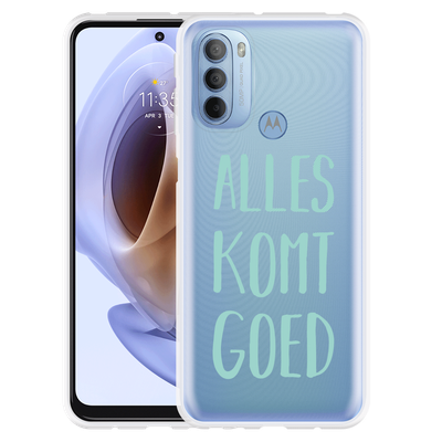 Cazy Hoesje geschikt voor Motorola Moto G41 - Alles Komt Goed