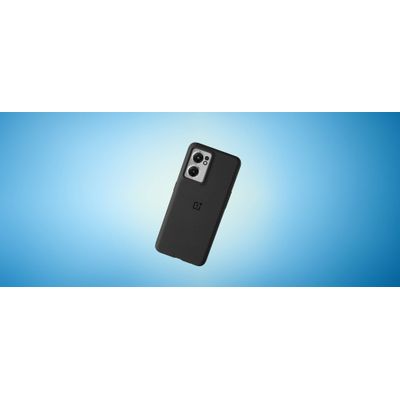 OnePlus Nord CE2 Hoesje - OnePlus Sandstone Bumper Case - Zwart