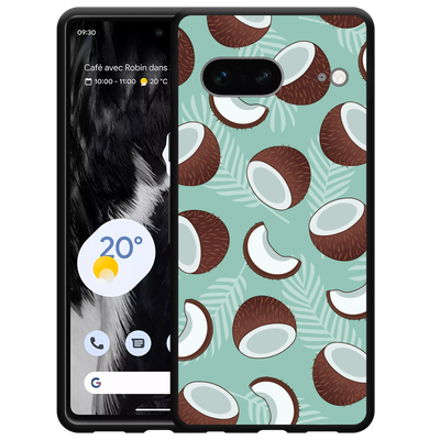 Cazy Hoesje Zwart geschikt voor Google Pixel 7 - Kokosnoten