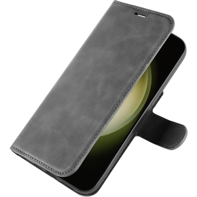 Cazy Premium Wallet Hoesje geschikt voor Samsung Galaxy S23 - Grijs