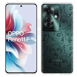 Hoesje geschikt voor Oppo Reno11 F Gezichten