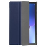 Hoes geschikt voor Lenovo Tab M10 Plus Gen 3 - TriFold Tablet Smart Cover - Blauw