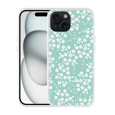 Cazy Hoesje geschikt voor iPhone 15 Lente Bloesems