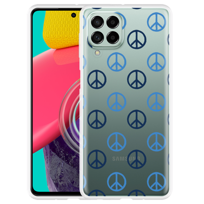 Cazy Hoesje geschikt voor Samsung Galaxy M53 - Peace