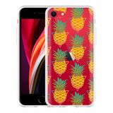 Hoesje geschikt voor iPhone SE 2020 - Pineapple