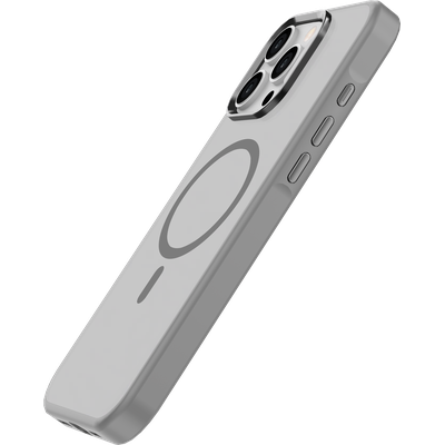 Cazy Hoesje geschikt voor iPhone 16 Pro Max - Military Grade - geschikt voor Magsafe - Grijs