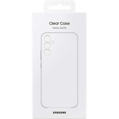 Samsung Galaxy A34 Hoesje - Samsung Clear Case - Transparant