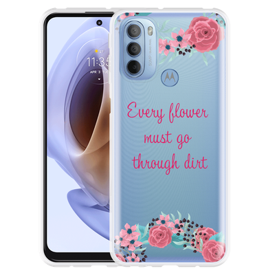 Cazy Hoesje geschikt voor Motorola Moto G41 - Every Flower