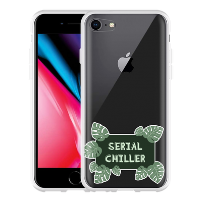 Cazy Hoesje geschikt voor iPhone 8 - Serial Chiller