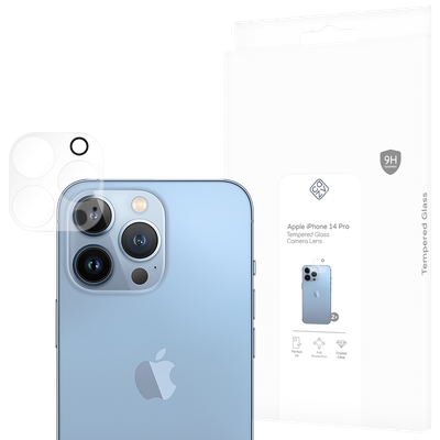 Cazy Tempered Glass Camera Lens Protector Protector geschikt voor iPhone 14 Pro - 2 stuks