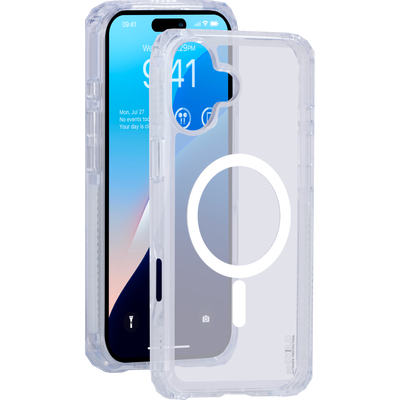 SoSkild Defend Magnetic Case geschikt voor iPhone 16 Plus - Transparant