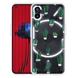 Hoesje geschikt voor Nothing Phone (1) - Green Cactus