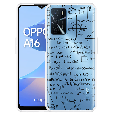 Cazy Hoesje geschikt voor Oppo A16/A16s - Wiskunde