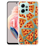 Hoesje geschikt voor Xiaomi Redmi Note 12 4G Pizza Party