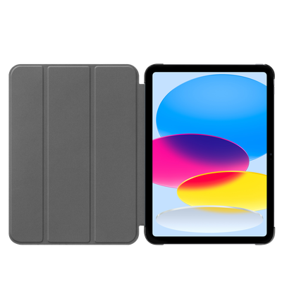 Cazy TriFold Hoes met Auto Slaap/Wake geschikt voor iPad 2022 (10th Gen) - Zwart