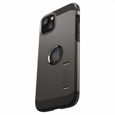 Hoesje iPhone 15 Plus Spigen Tough Armor Mag Case Magfit - Zwart