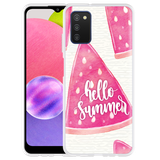 Hoesje geschikt voor Samsung Galaxy A03s - Summer Melon