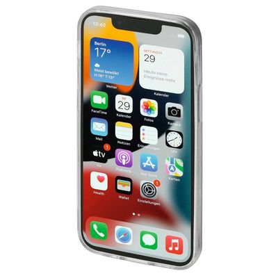 Hama Crystal Clear Cover Hoesje geschikt voor Apple iPhone 13 Mini - Flexibel telefoonhoesje - Krasbestendig - Perfecte Pasvorm - Transparant