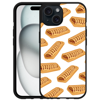 Cazy Hardcase Hoesje geschikt voor iPhone15 Frikandelbroodjes