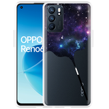 Hoesje geschikt voor Oppo Reno6 5G - Galaxy Toverstaf