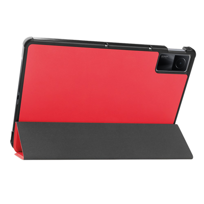 Cazy TriFold Hoes met Auto Slaap/Wake geschikt voor Xiaomi Redmi Pad - Rood