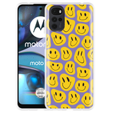 Hoesje geschikt voor Motorola Moto G22 - Smileys