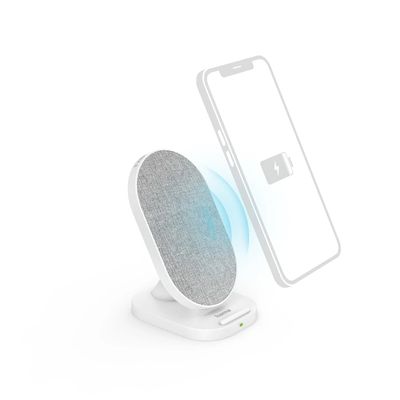 Hama 10W Draadloze oplader - Geschikt voor Smartphones met Qi-technologie - Wit