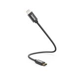 Hama USB-C naar Lightning Kabel - 150cm - Zwart