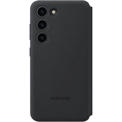 Samsung Galaxy S23 Hoesje - Originele Samsung Smart View Wallet Case - Zwart