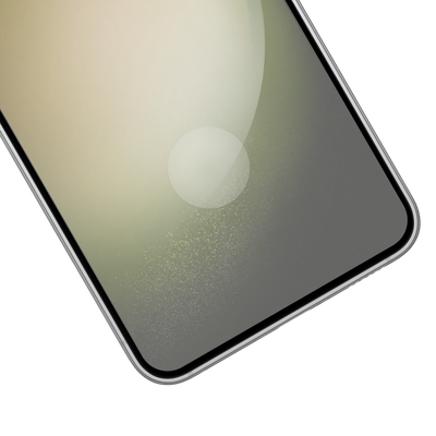 Cazy Tempered Glass Screen Protector geschikt voor Samsung Galaxy S23 - Zwart - 2 stuks