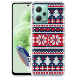 Hoesje geschikt voor Xiaomi Redmi Note 12 Gebreide Kersttrui II