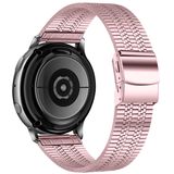 Bandje geschikt voor Huawei Watch GT 2 Pro - Metalen Horlogebandje - Roze