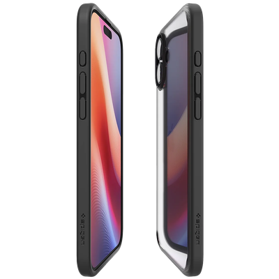 Spigen Hoesje geschikt voor iPhone 16 - Ultra Hybrid - Zwart