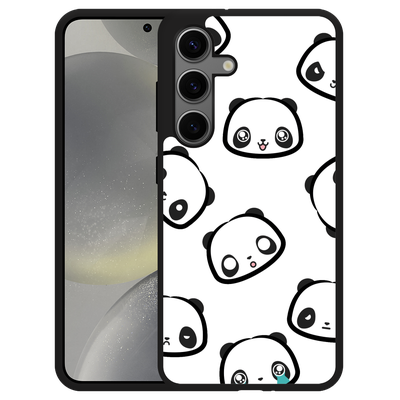 Cazy Hardcase Hoesje geschikt voor Samsung Galaxy S24 Panda Emotions