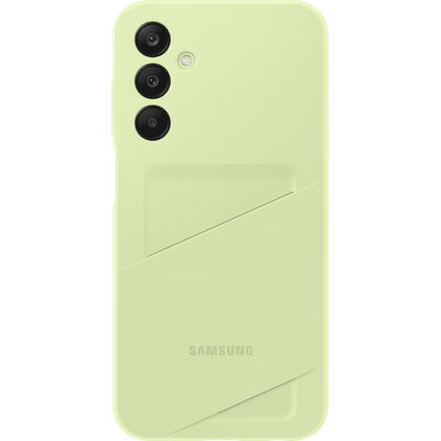 Samsung Hoesje geschikt voor Galaxy A25 - Card Slot Case - Lime