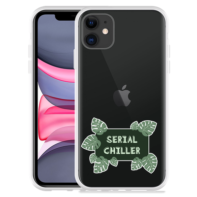 Cazy Hoesje geschikt voor iPhone 11 - Serial Chiller