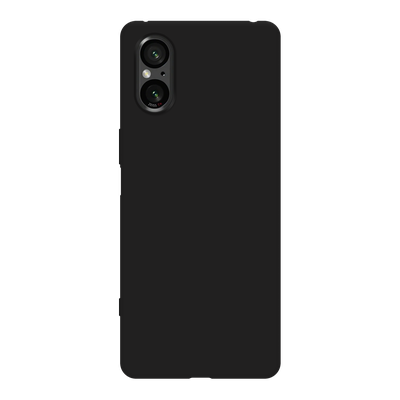 Just in Case Sony Xperia 5 V - Soft TPU Case with Necklace Strap - Black