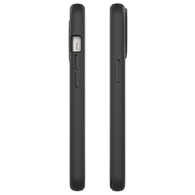 Cazy 360 Defense hoesje geschikt voor iPhone 15 - met ingebouwde screenprotector - Zwart