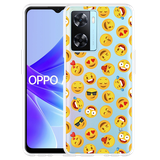 Hoesje geschikt voor Oppo A57s - Emoji