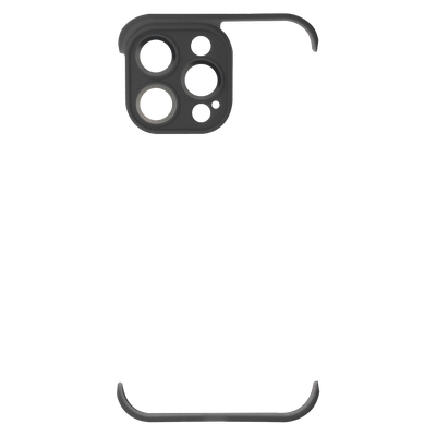 Cazy Bumper Hoesje geschikt voor iPhone 15 Pro - Zwart