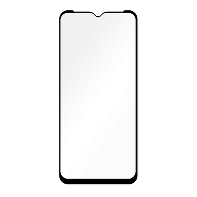 Cazy Full Cover Glass Screen Protector geschikt voor Motorola Moto G10/G20/G30 - Zwart