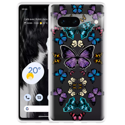 Cazy Hoesje geschikt voor Google Pixel 7 - Vlinder Symmetrie