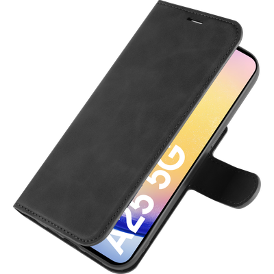 Cazy Premium Wallet Hoesje geschikt voor Samsung Galaxy A25 - Zwart