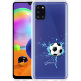 Hoesje geschikt voor Samsung Galaxy A31 - Soccer Ball