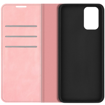 Cazy Wallet Magnetic Hoesje geschikt voor Nokia C32 - Roze