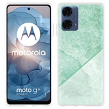 Hoesje geschikt voor Motorola Moto G04/G04s/G24/G24 Power Green Marble