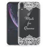 Hoesje geschikt voor iPhone Xr - Made for queens