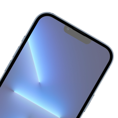 Cazy Full Cover Glass Screen Protector geschikt voor iPhone 13 Pro Max - Zwart