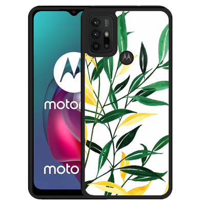 Cazy Hardcase hoesje geschikt voor Motorola Moto G10 - Watercolor Flowers